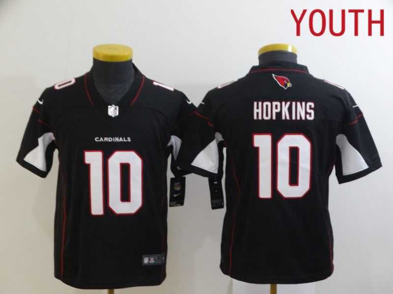 Youth Arizona Cardinals 10 Hopkins Black Nike Limited Vapor Untouchable NFL Jerseys